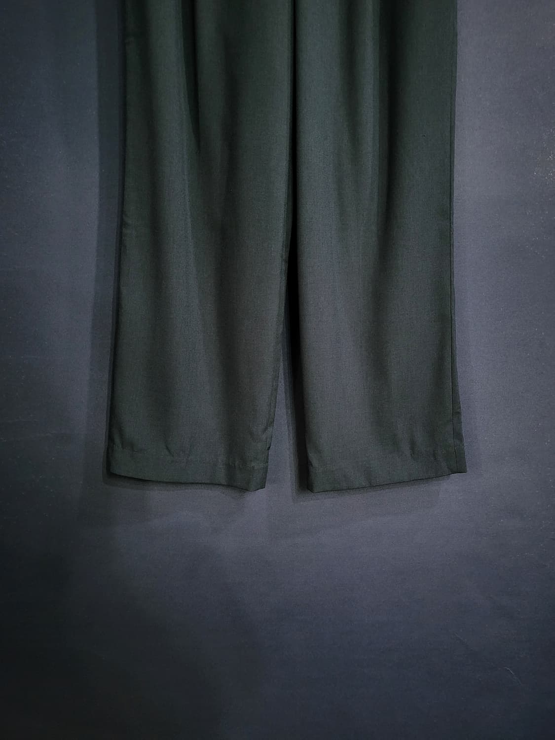 엣지 핀턱 와이드핏 팬츠(새상품) 상품이미지4