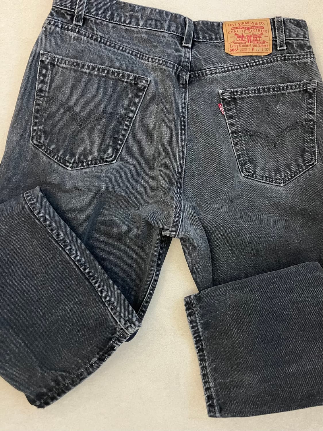90s Levi’s black 505 상품이미지4