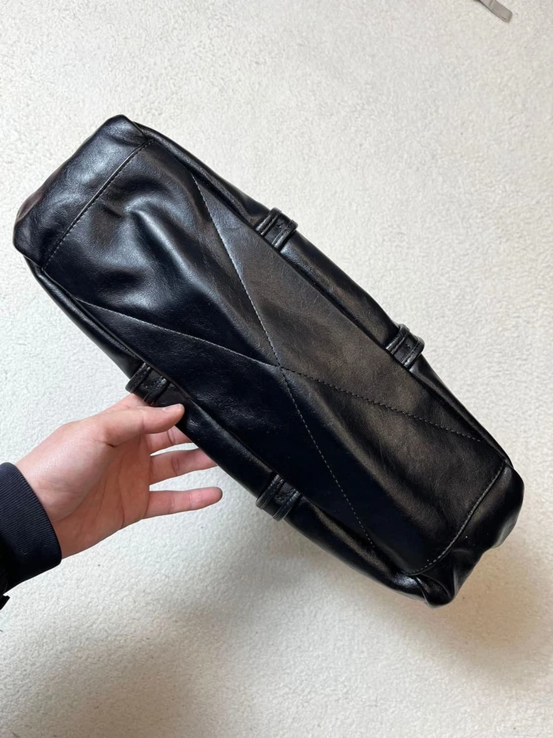 노이에 NEUE 올시즌 레더 보스턴백 A1861 상품이미지6