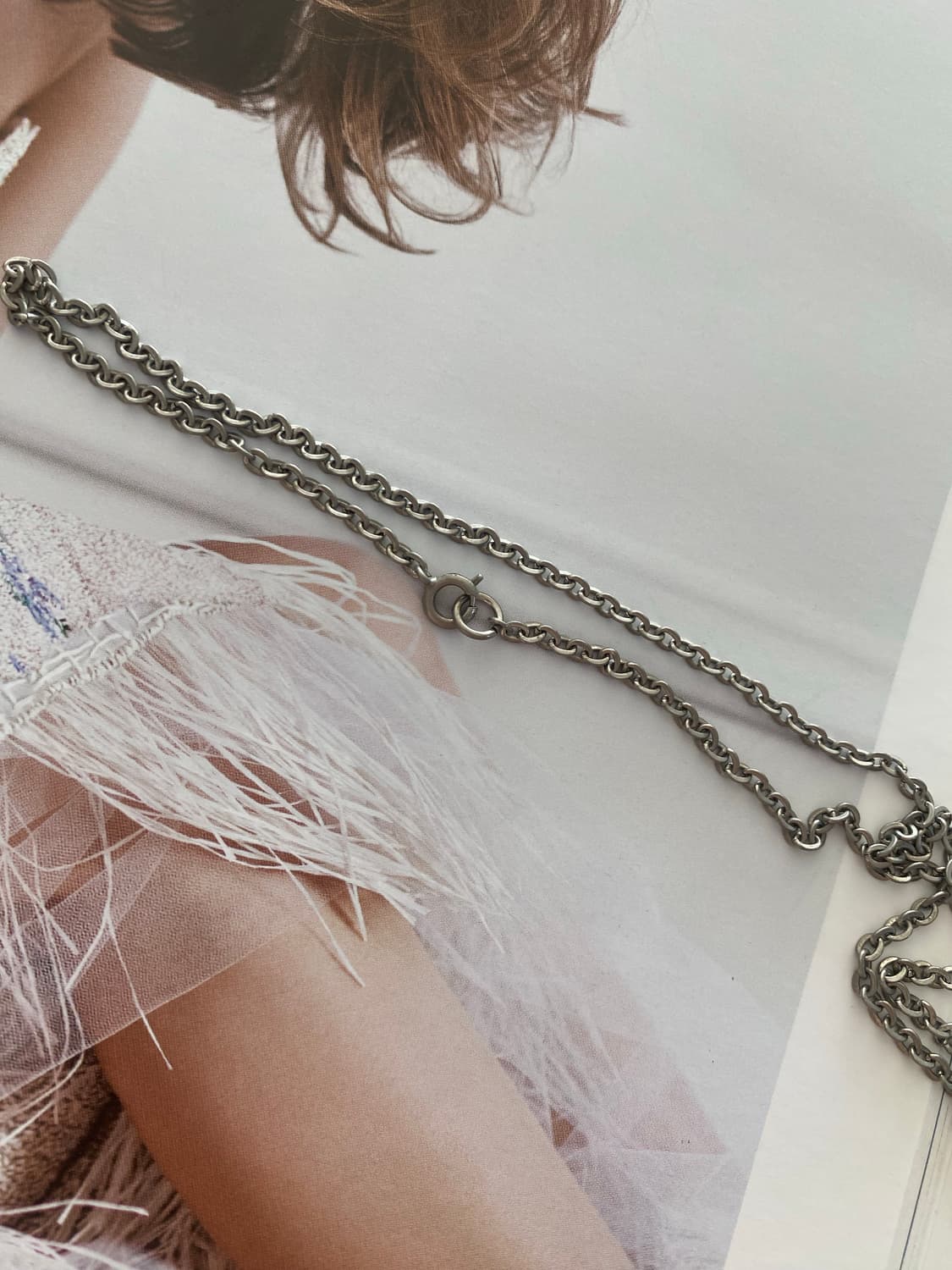 빈티지 자수정 롱 목걸이 상품이미지5