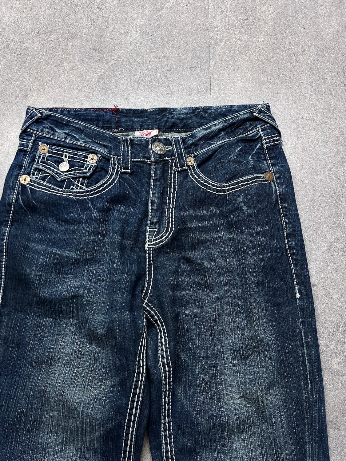 트루릴리젼 스파이럴 스티치 데님 상품이미지6