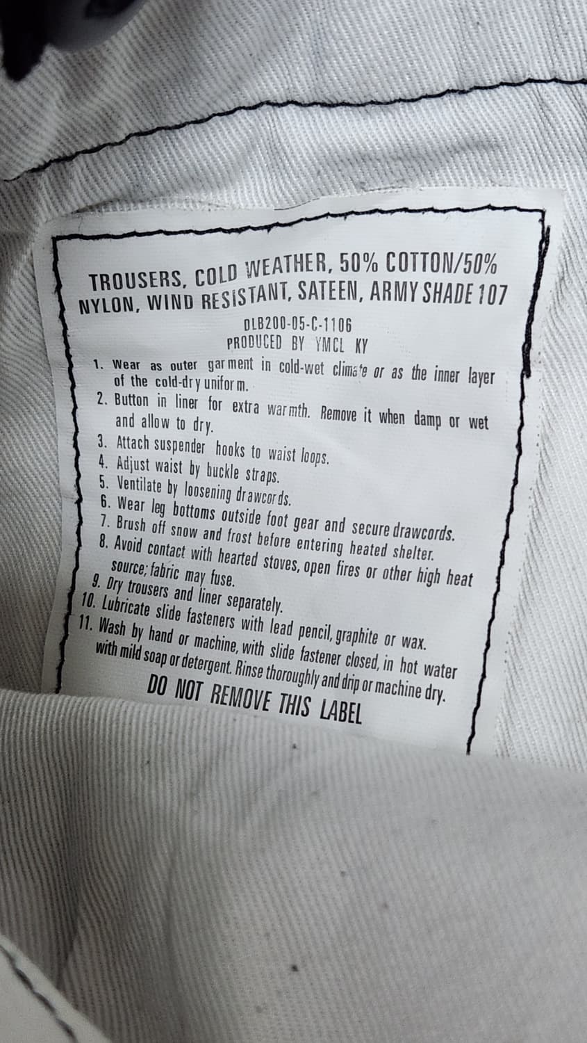 (착샷) ymcl  ky m65 필드 카고 팬츠 퍼티그 상품이미지4