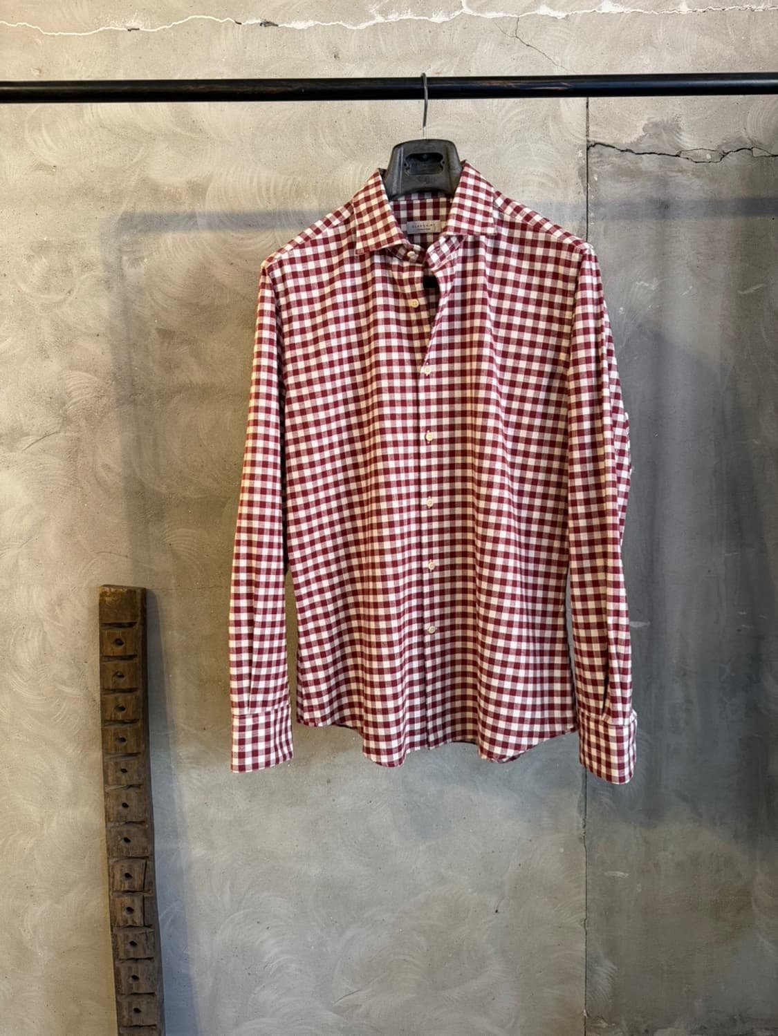 글랜셔츠 깅엄체크 셔츠 100 상품이미지1