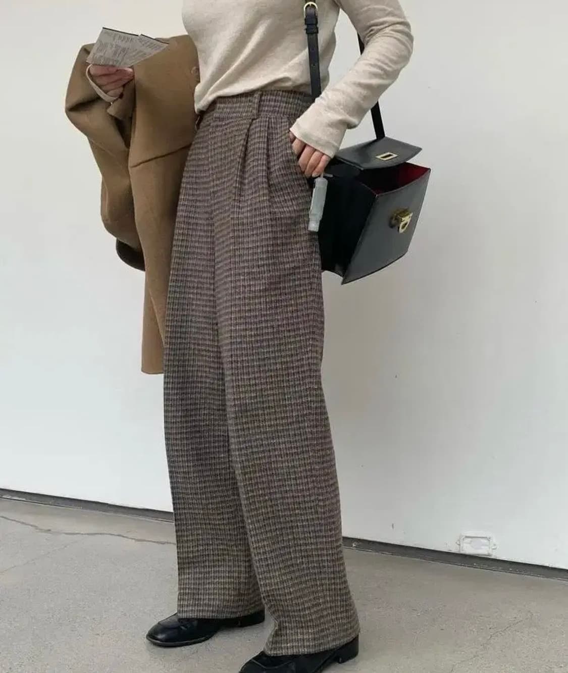 리넨느 울 슬랙스 s 상품이미지1