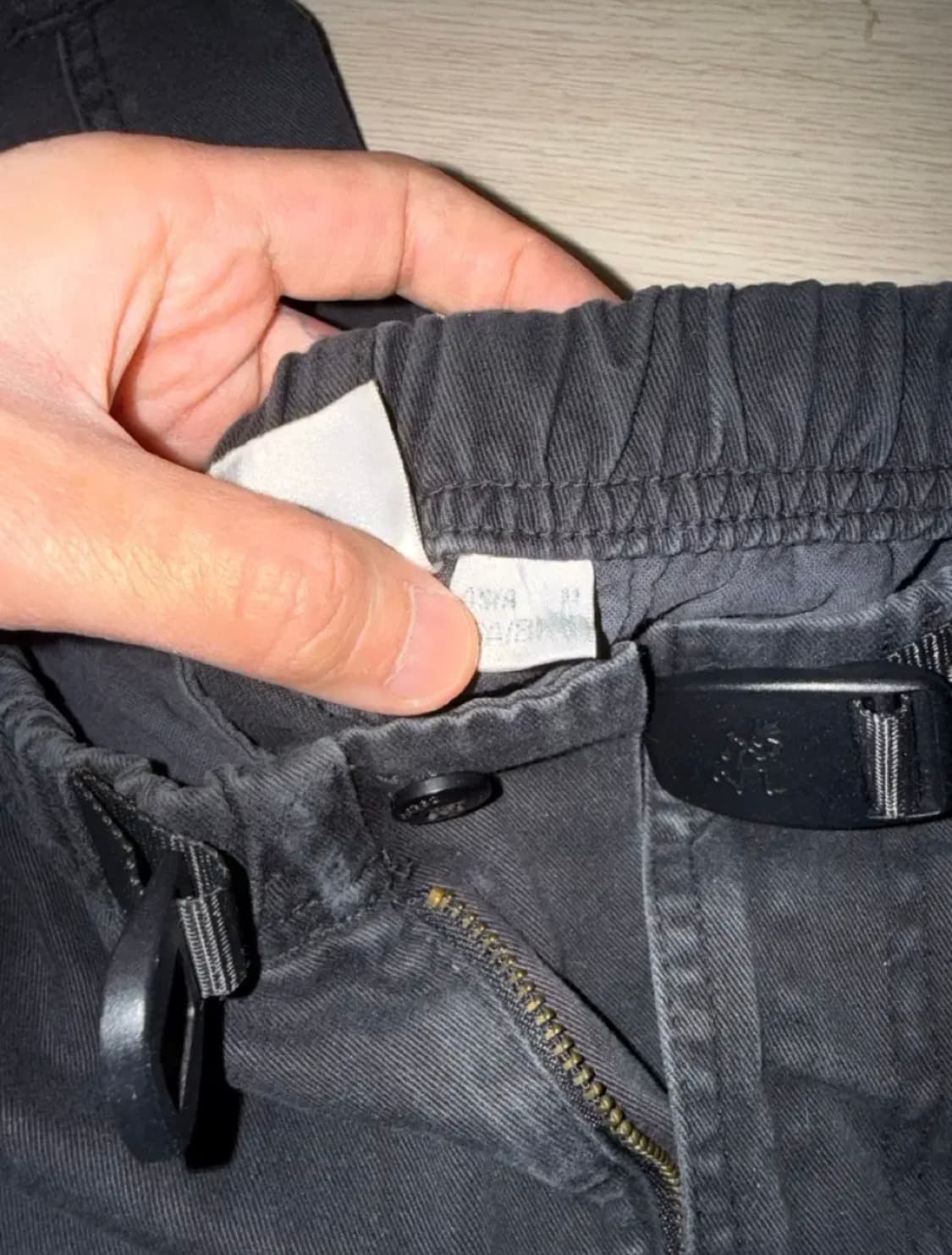 그라미치 루즈테이퍼드팬츠 블랙 M 상품이미지2