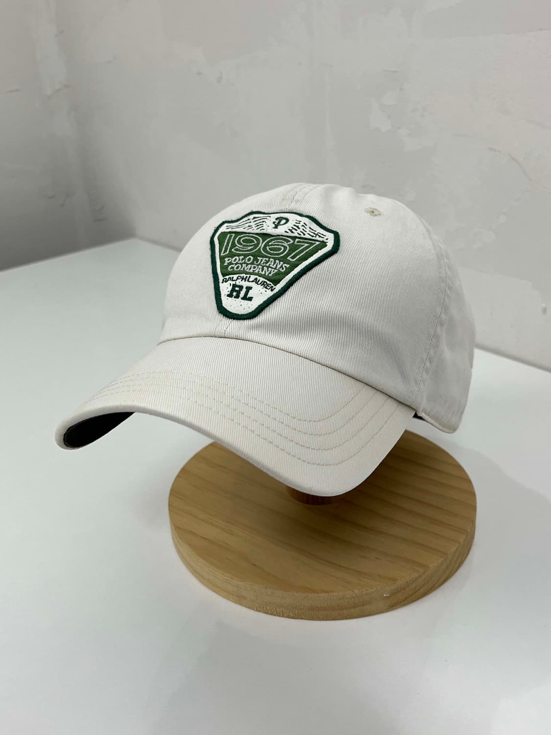 폴로 랄프로렌 p wing 쉴드 화이트 볼캡 모자 상품이미지3