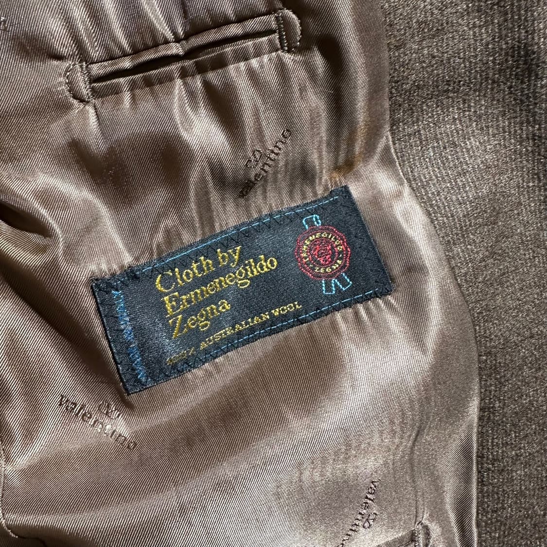 발렌티노 에르메네질도 제냐 패브릭 싱글 3B 블레이저  상품이미지6