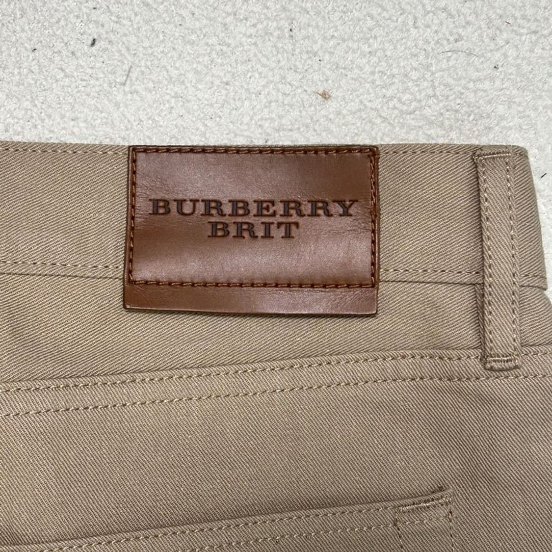 버버리 브릿 라인 베이지 팬츠 W36 L32 상품이미지7