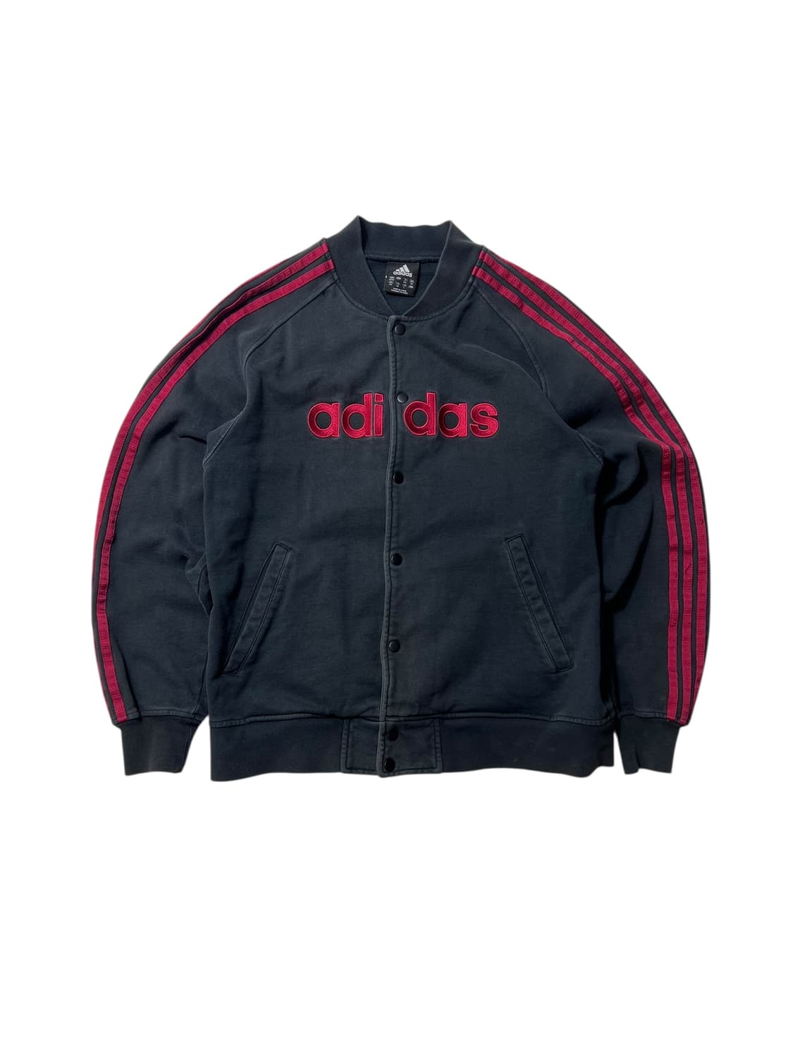 아디다스 희귀 스타디움 검빨 자켓 L 상품이미지1