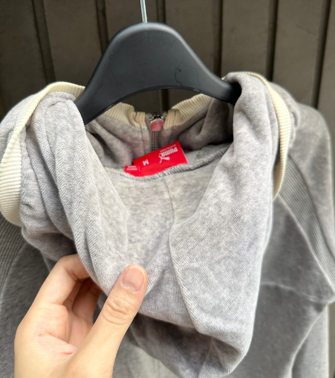 PUMA velvet 2 way hood zip  상품이미지9