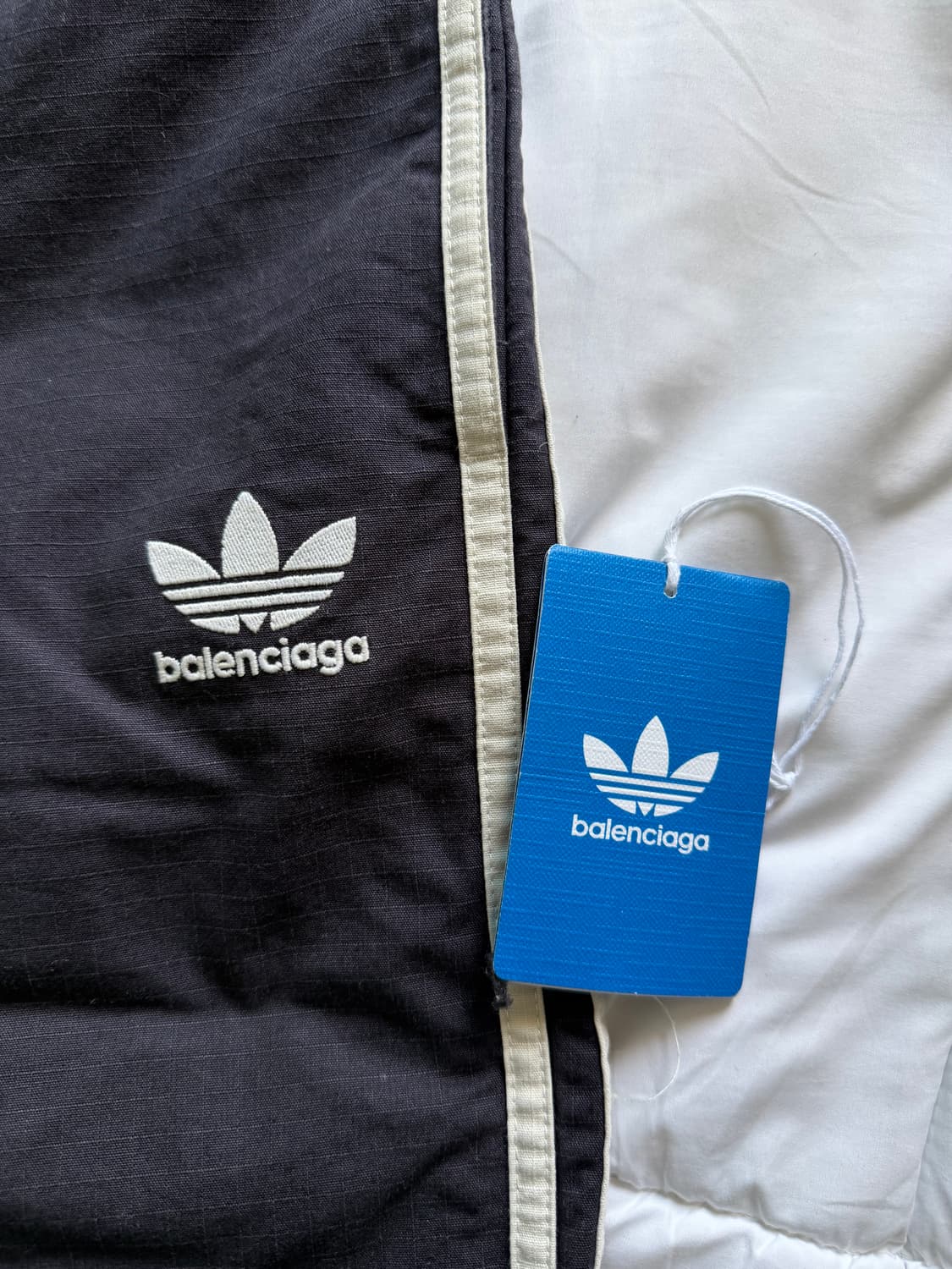 [XS] 발렌시아가 아디다스 립스탑 코튼 쇼츠 데님  상품이미지3