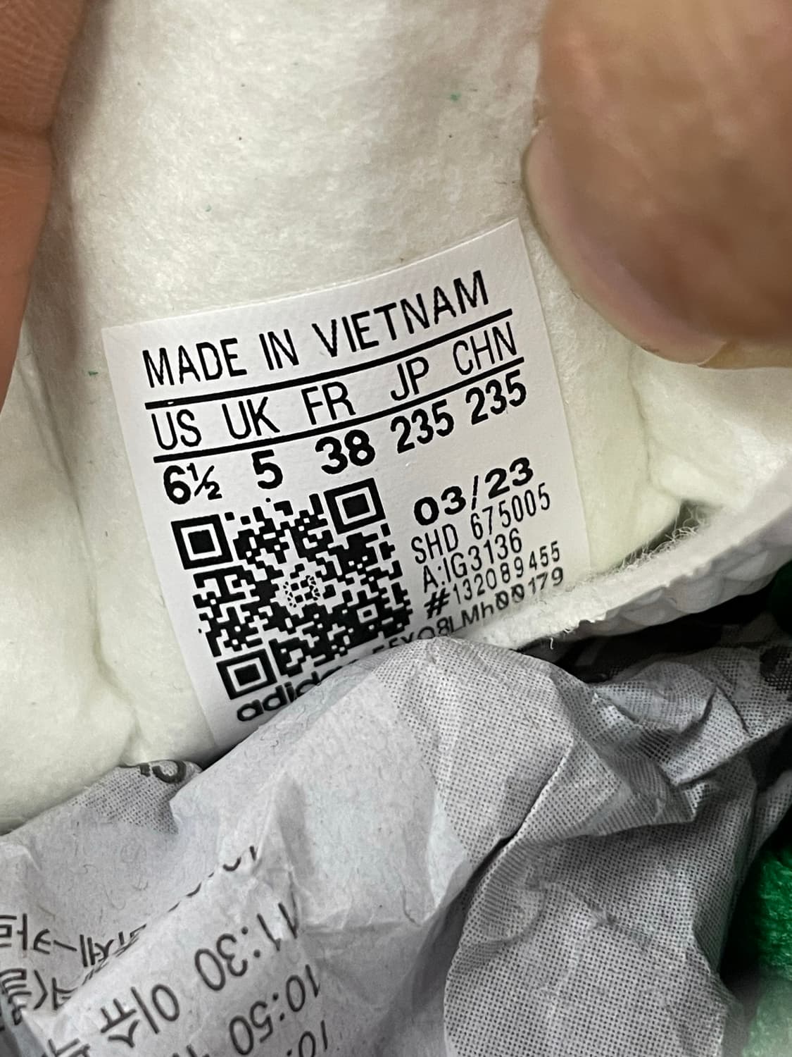 아디다스 가젤 볼드 그린 235 상품이미지8