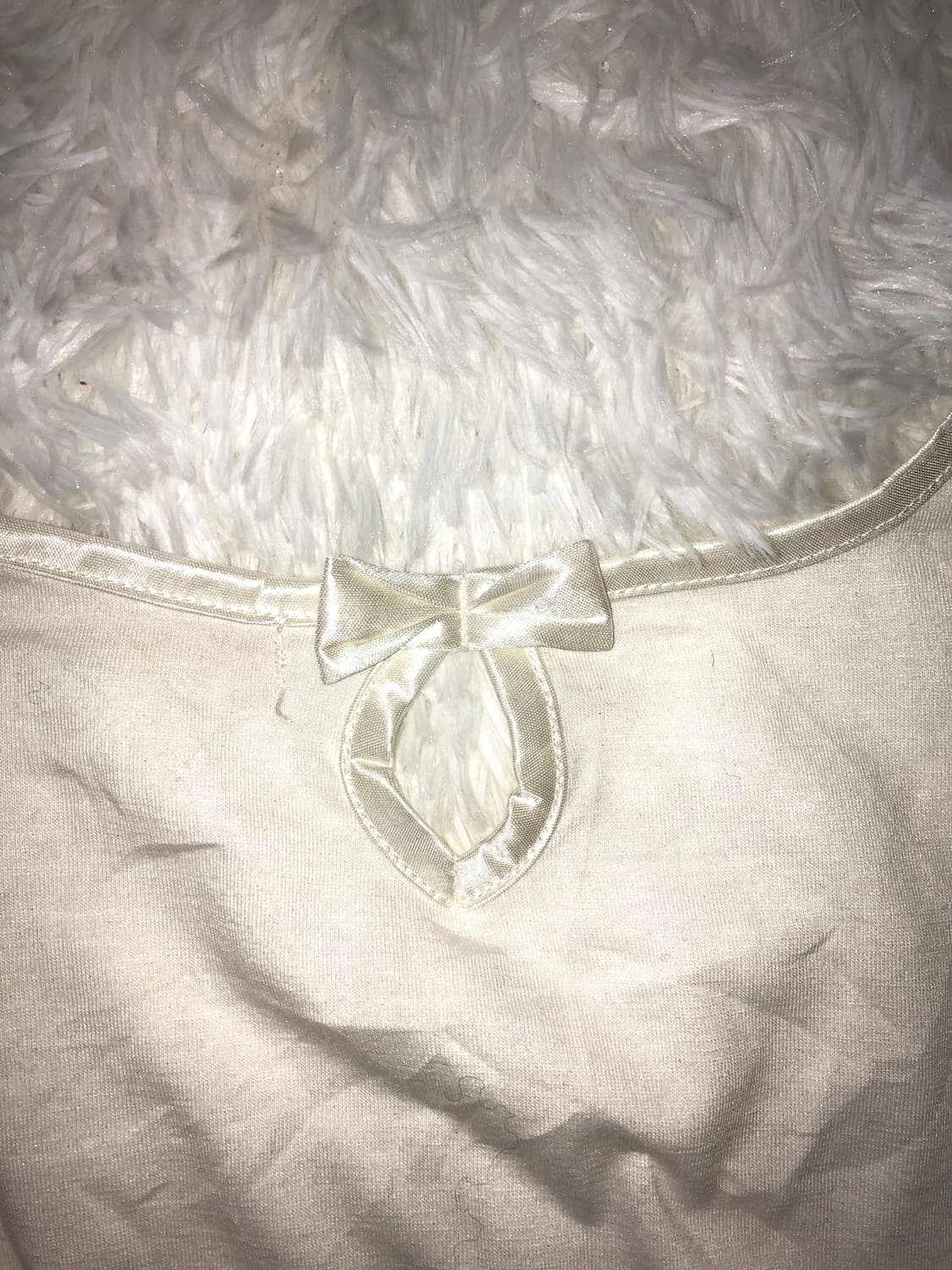 Ivory ribbon top 상품이미지4