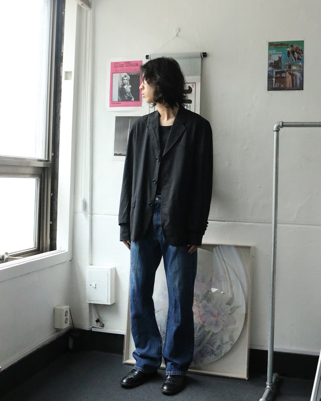 꼼데가르송 옴므 울 블레이저 상품이미지3