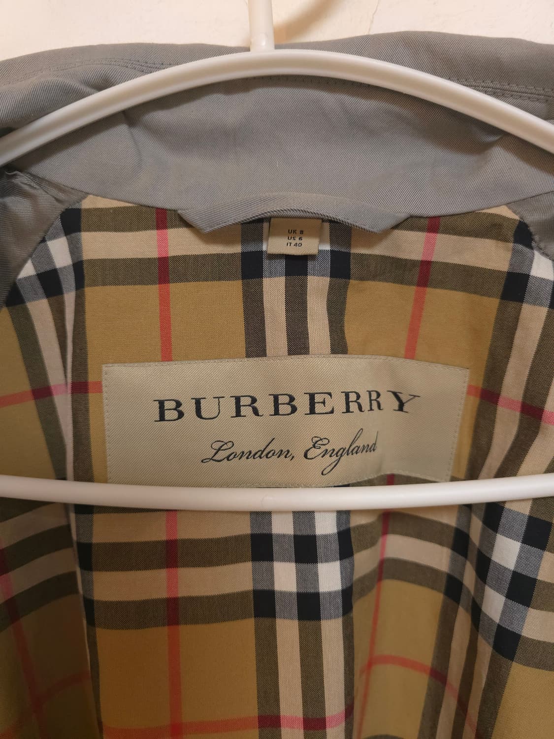 버버리 런던 신상 여성 트렌치 코트 US6 (새상품) 상품이미지8