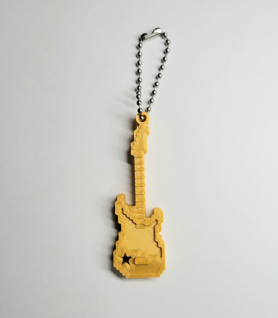 일렉기타 8비트 키링 키체인 상품이미지1