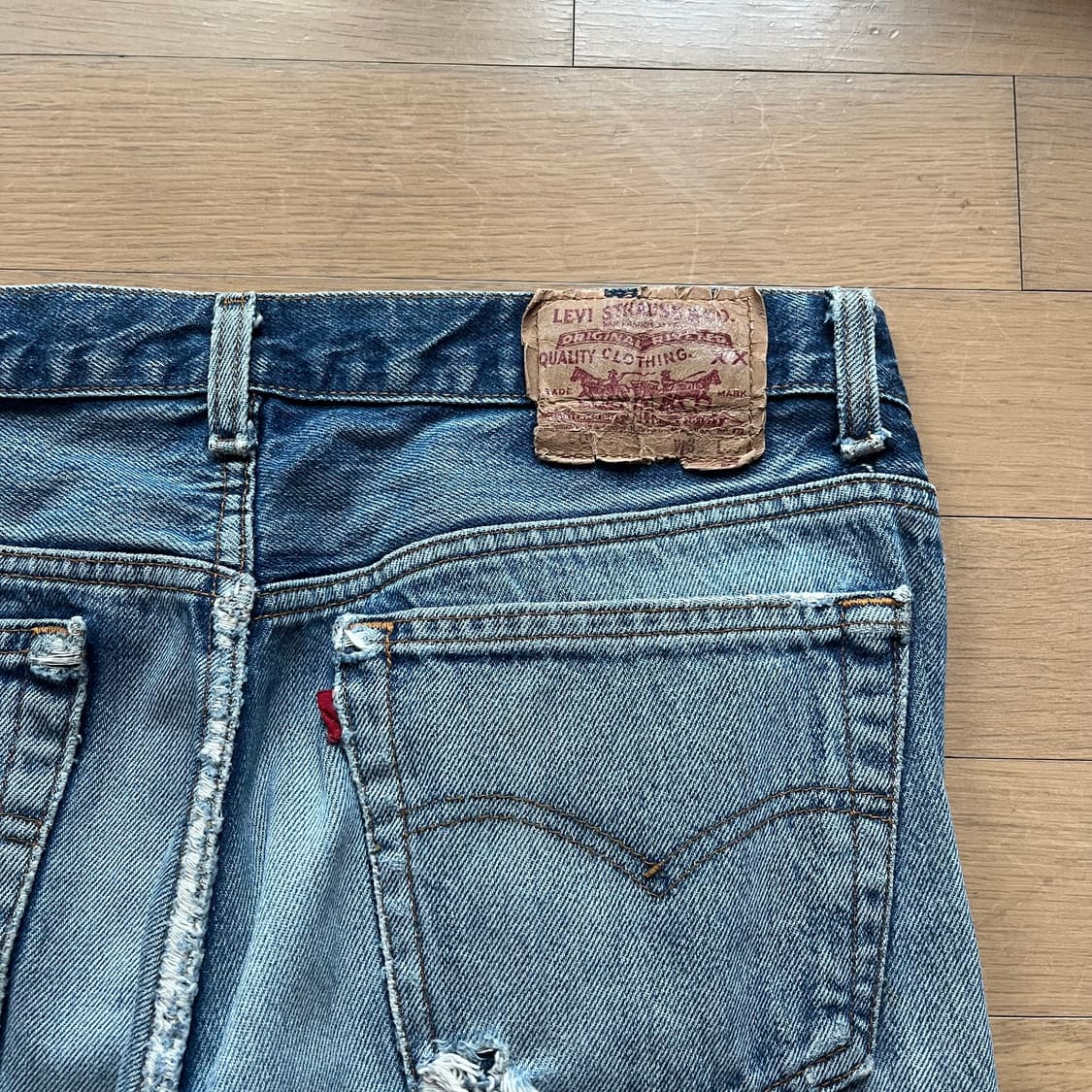 90년대 리바이스 501xx 데님 팬츠 USA 미국제조 36X36 빈티지 상품이미지3