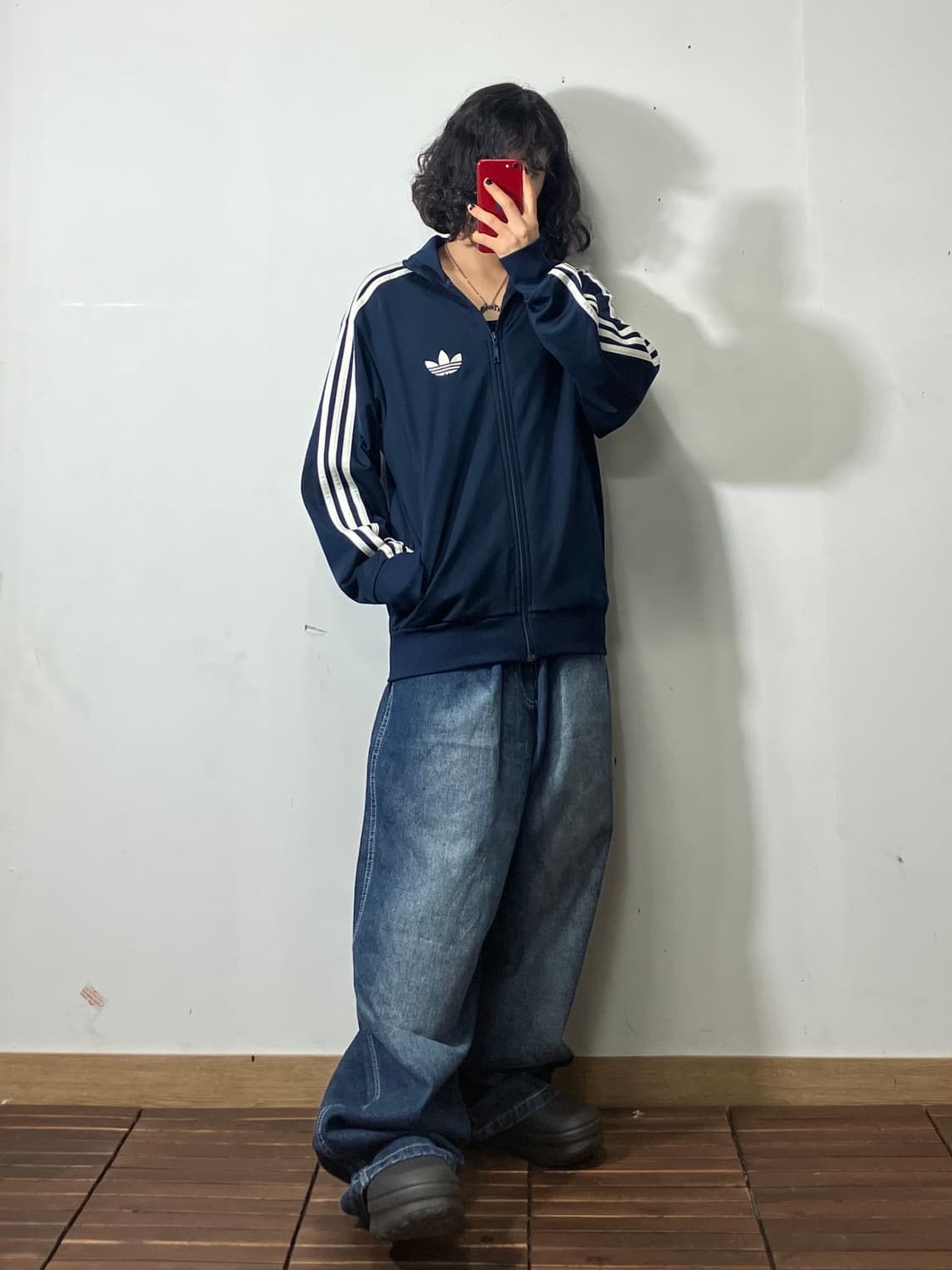 아디다스 네이비 파이어버드 져지  상품이미지1