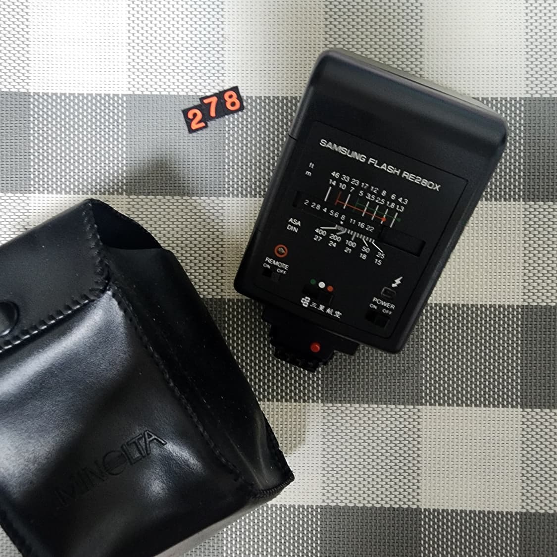 삼성 RE 280 X 스트로브 플래시 파우치포함 상품이미지3