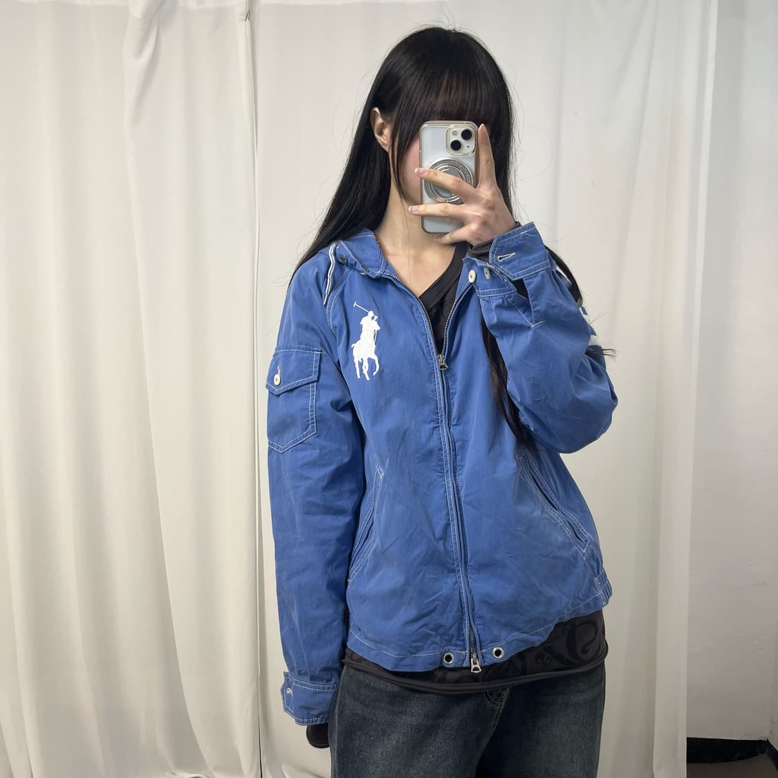 Polo Big Pony Two-Way Hood Jacket 상품이미지1