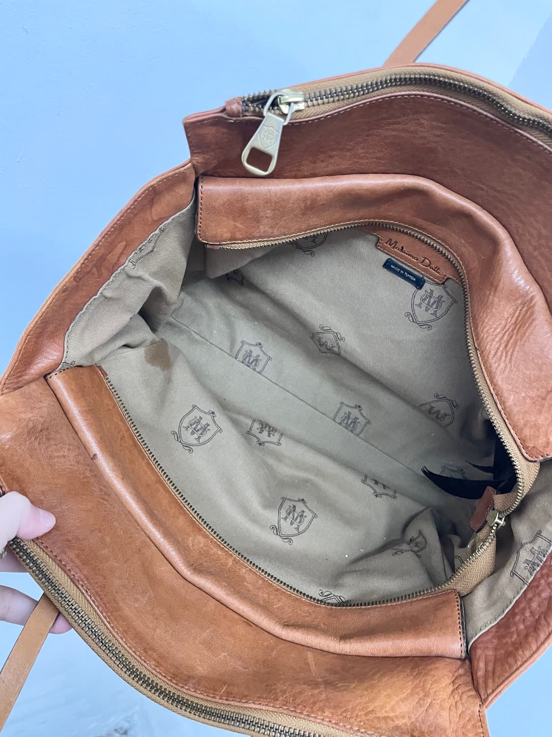 마시모두띠 리얼레더 버클 숄더백 상품이미지10