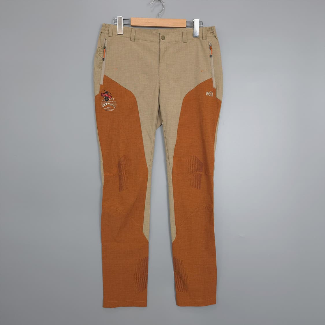 밀레 MILLET 투톤 배색 기능성 등산 팬츠 L 상품이미지1