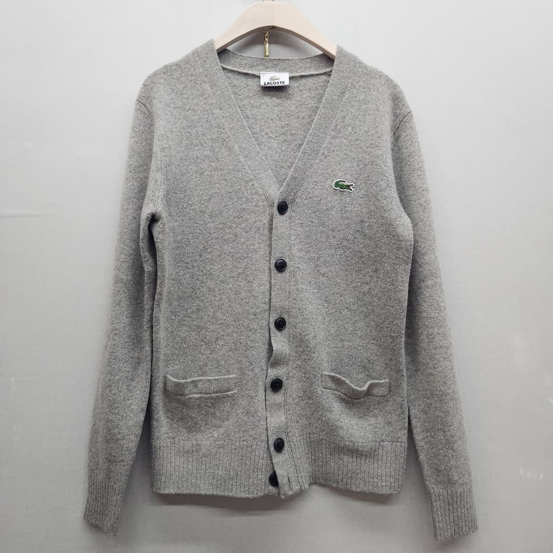 라코스테 로고 울 가디건 3(S) 상품이미지1