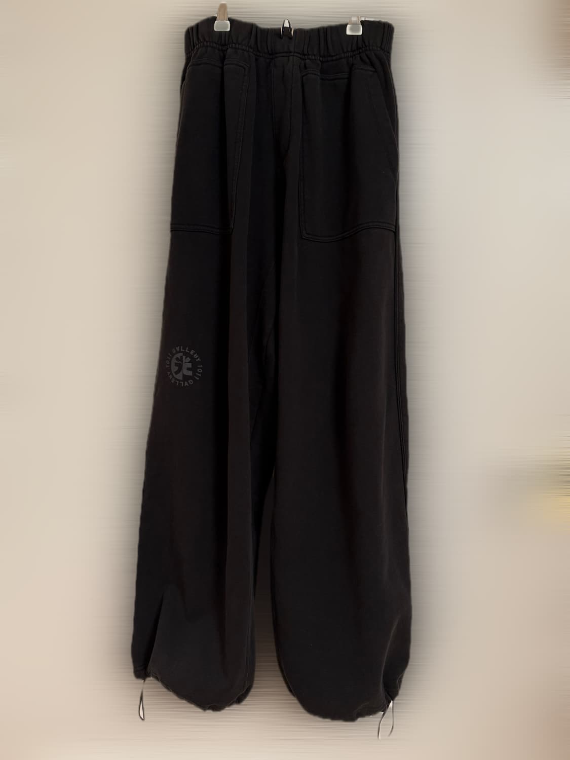 폴리테루 1011 퍼티그 스웨트팬츠 1.2v 블리치드 블랙 2(M) 상품이미지2