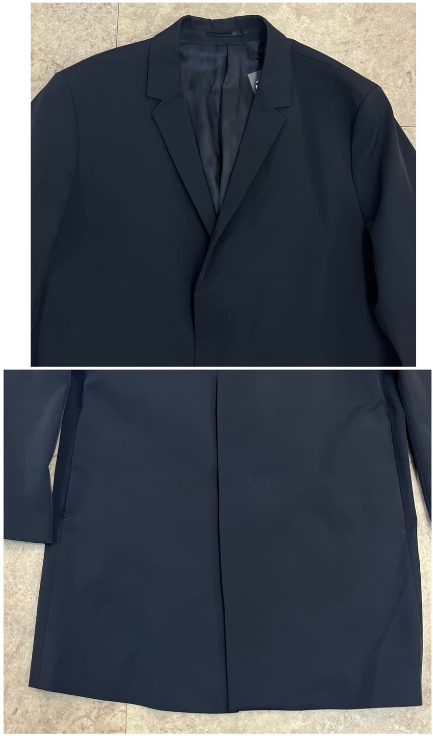 코스 롱 자켓 네이비 #csz4118 상품이미지4