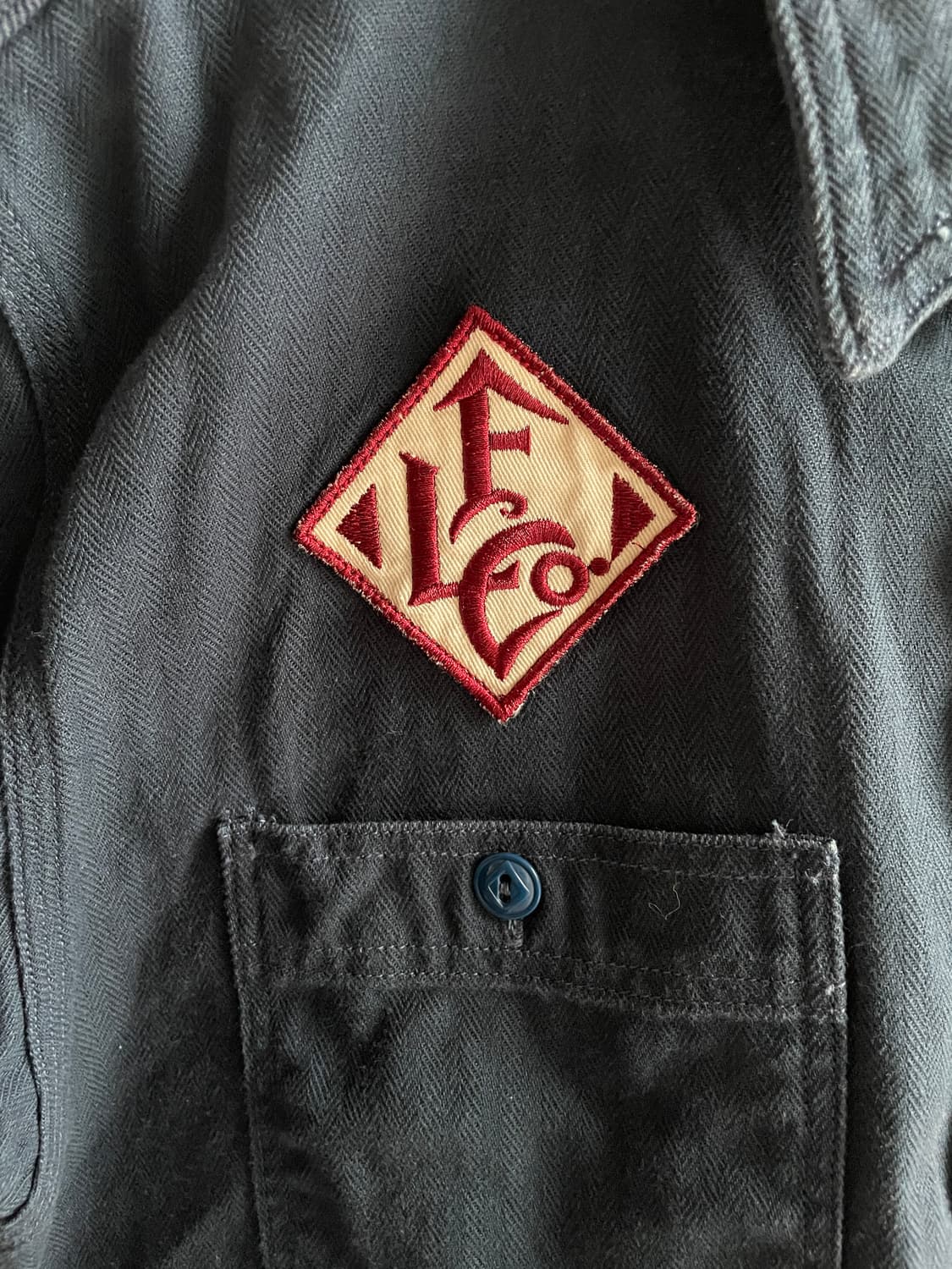 페로우즈 헤링본트윌 워크셔츠 상품이미지3