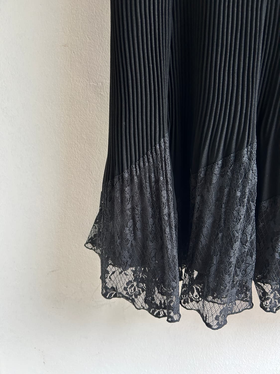 플리츠 레이스 스커트 상품이미지2