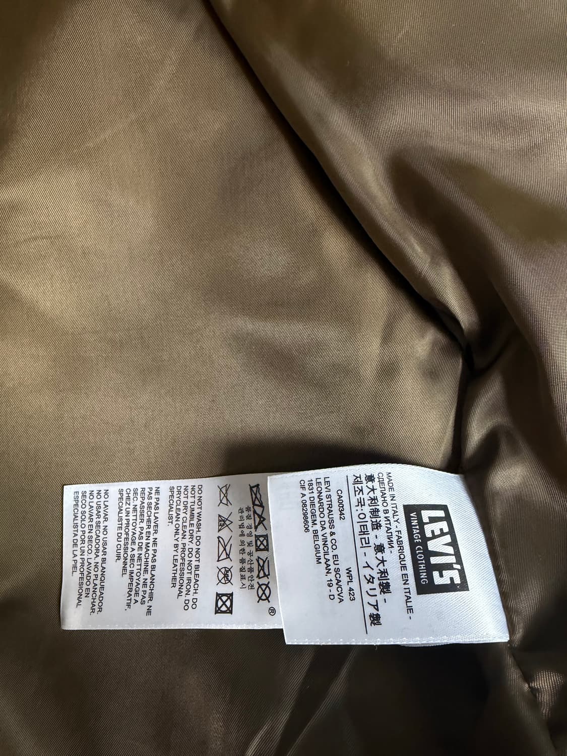 [Rare] LVC 코삭자켓(아인슈타인이 아님) L사이즈 상품이미지3