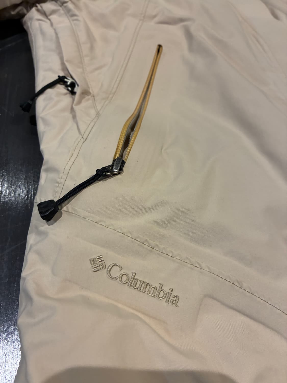 M) 컬럼비아 티타늄 베이지 바람막이 자켓 상품이미지4