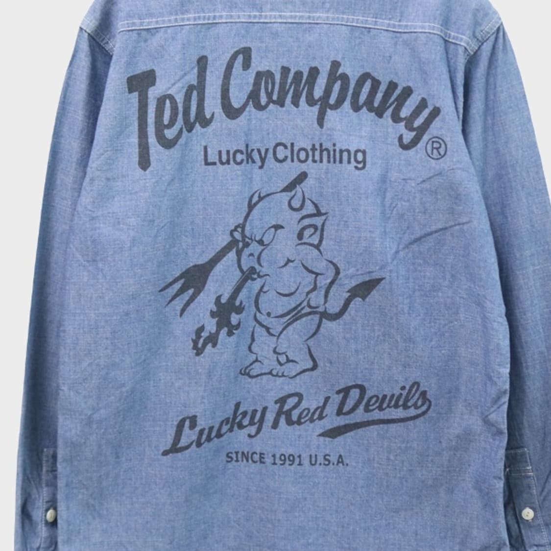 TED COMPANY 데님 셔츠 67893 상품이미지7