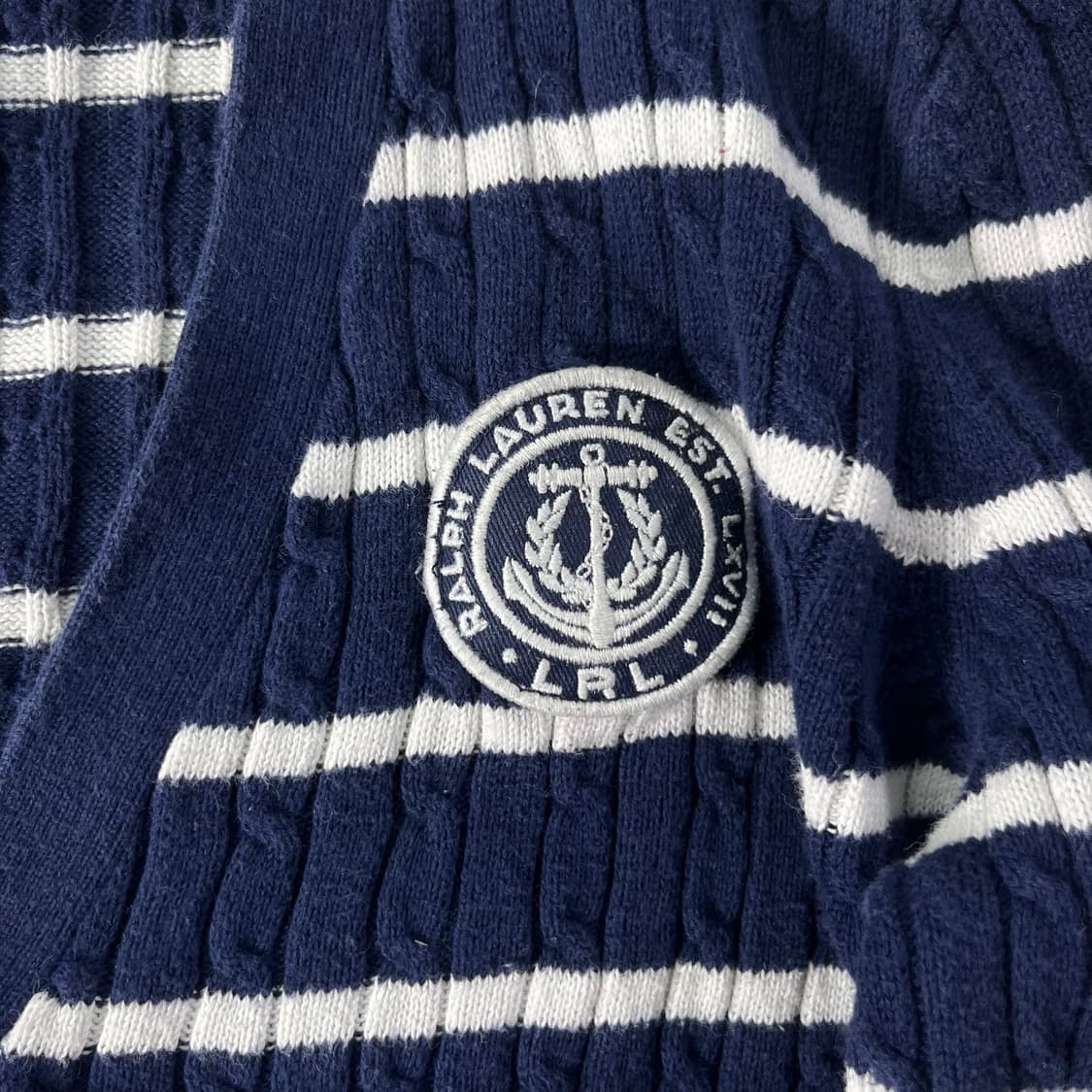 W 95 폴로랄프로렌 스트라이프 가디건 상품이미지3