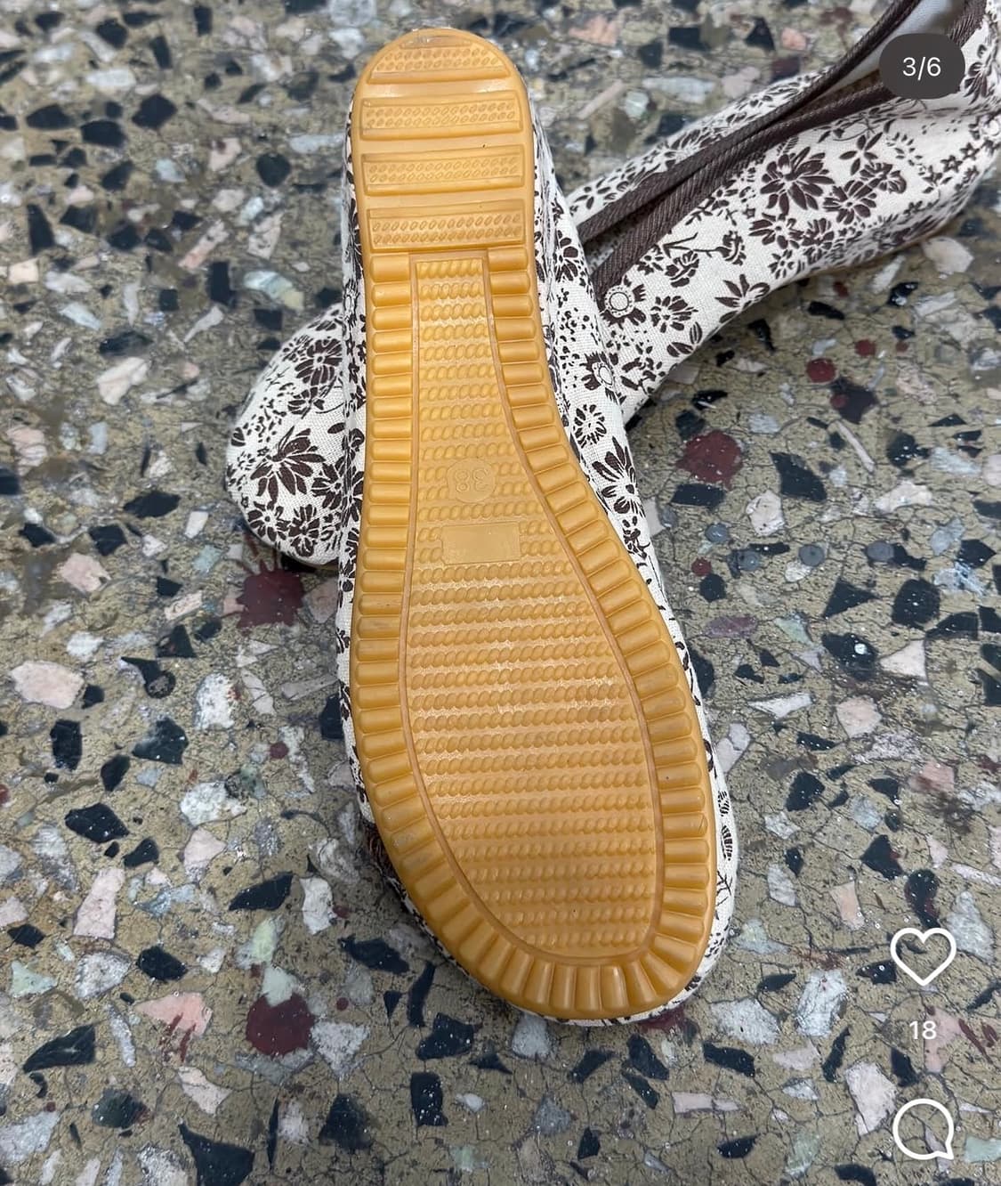 일본 빈티지 플랫 245-50 상품이미지2