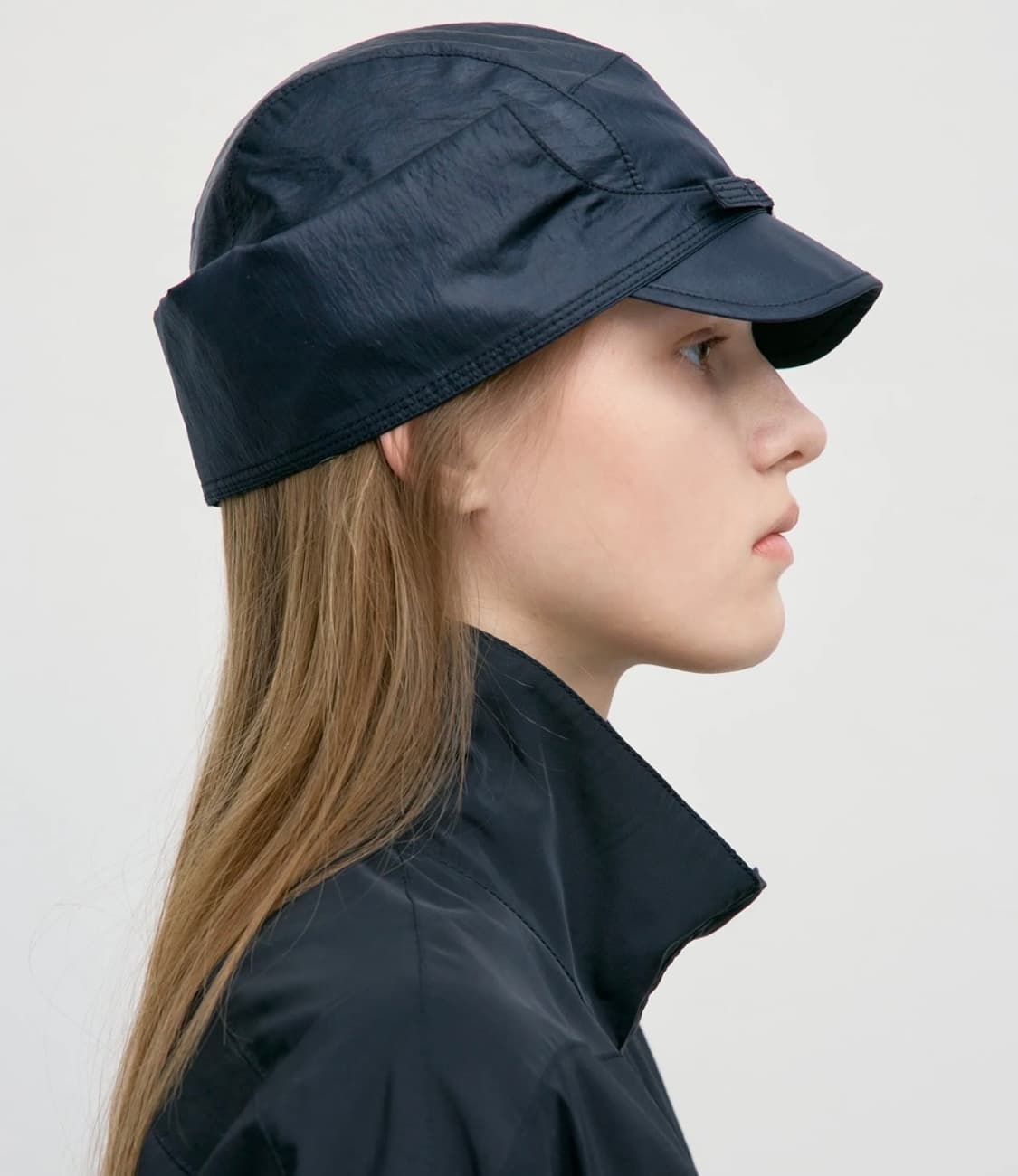 [미착] 로우클래식 트렌치 햇 블랙 상품이미지3