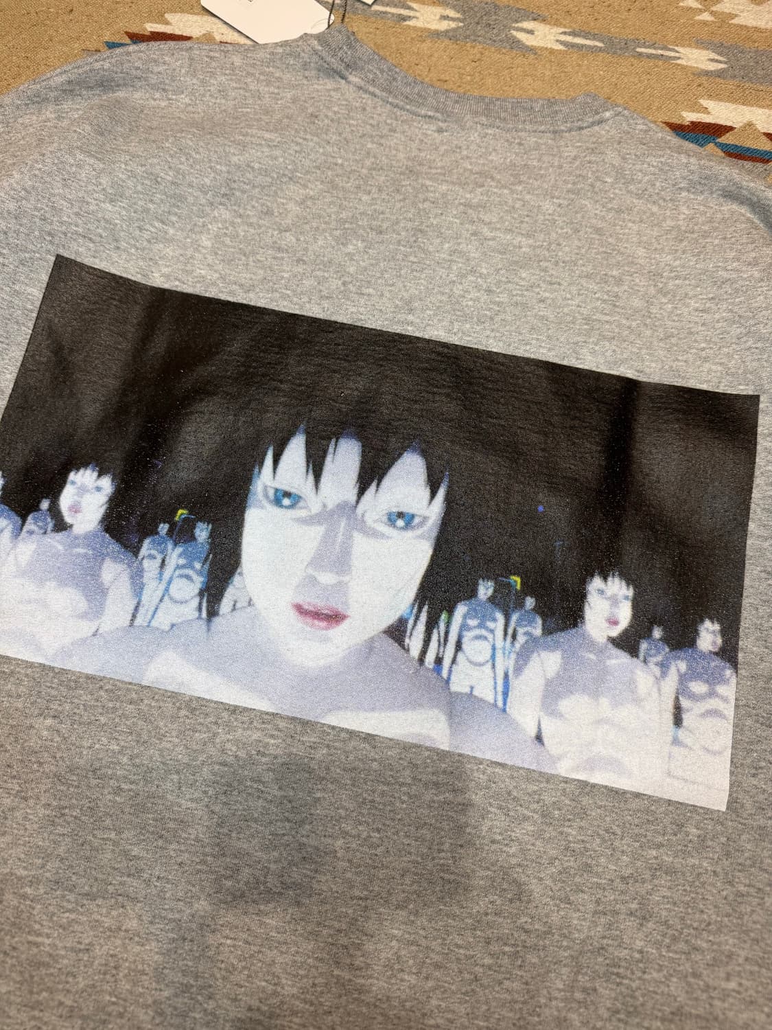 [XL] 와코마리아 x 고스트쉘 맨투맨 그레이 상품이미지6