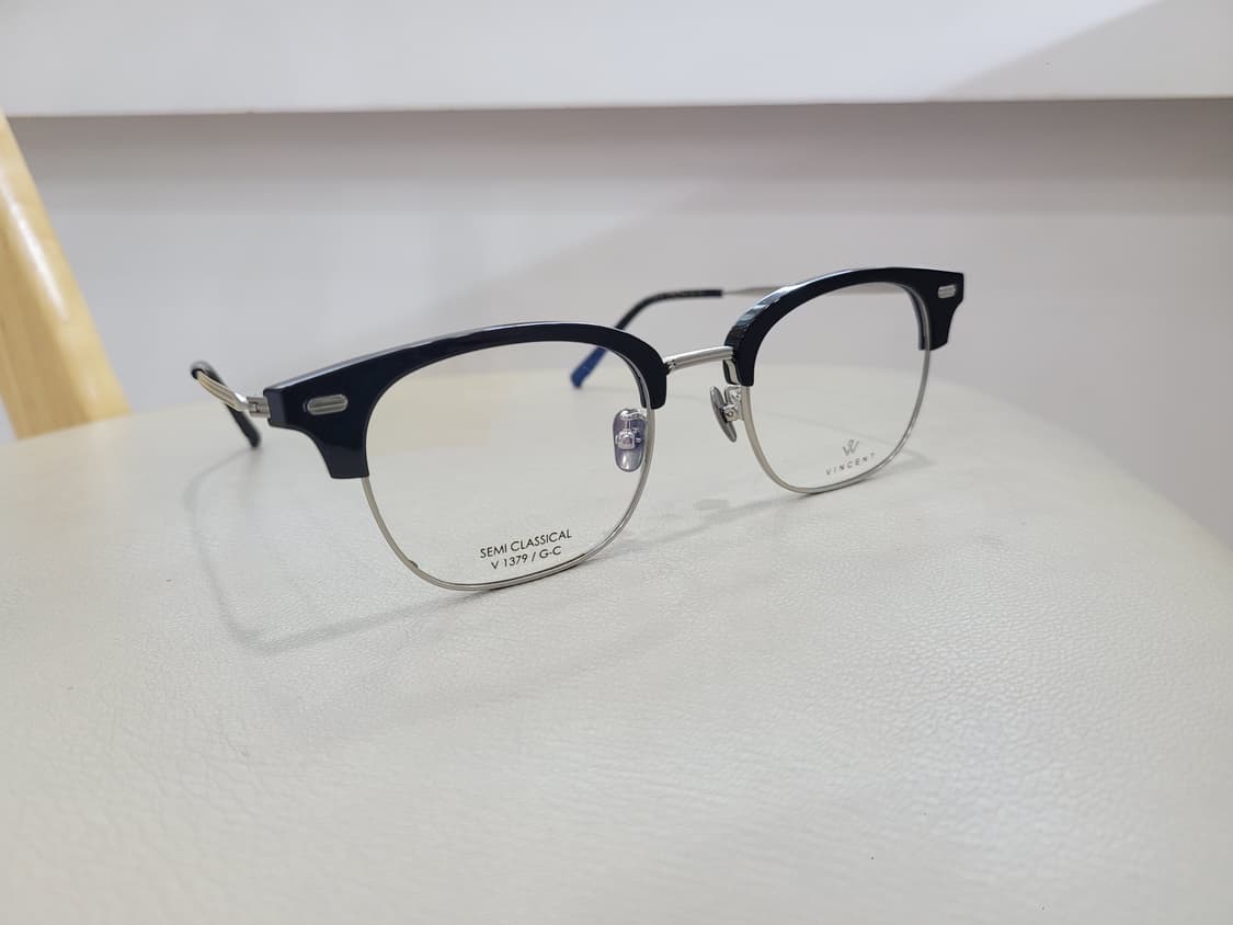 빈센트1379 실버하금테 상품이미지10