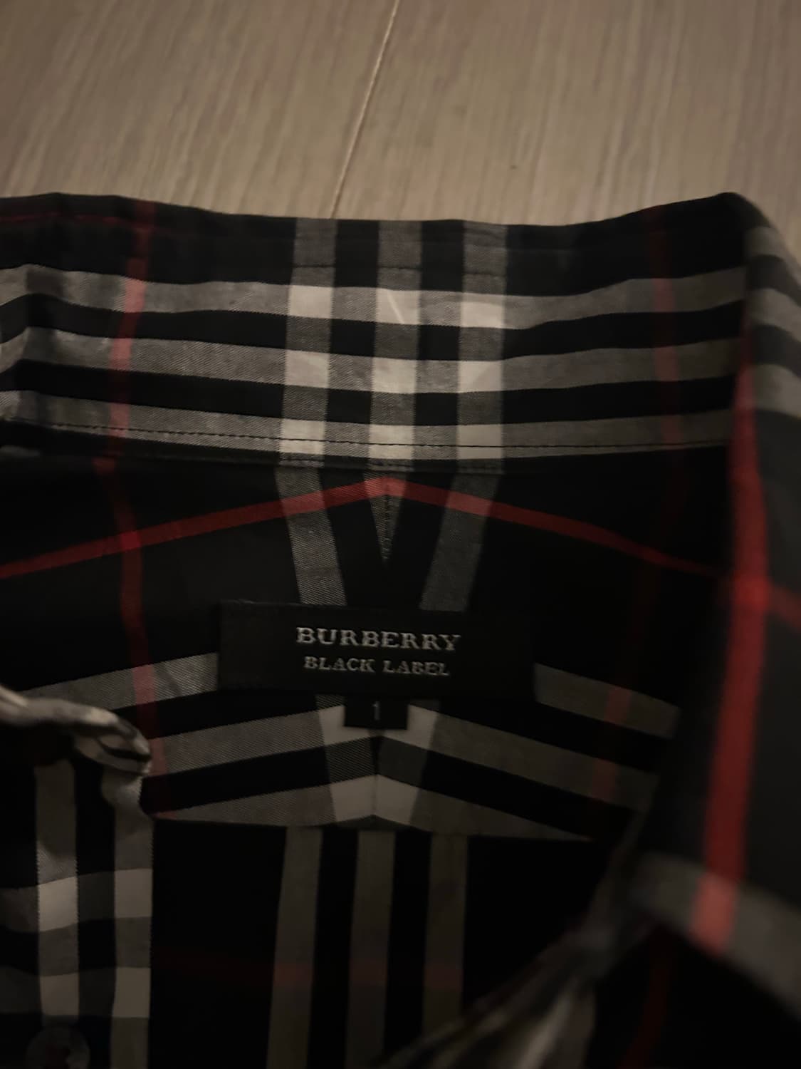 버버리 체크셔츠 상품이미지4