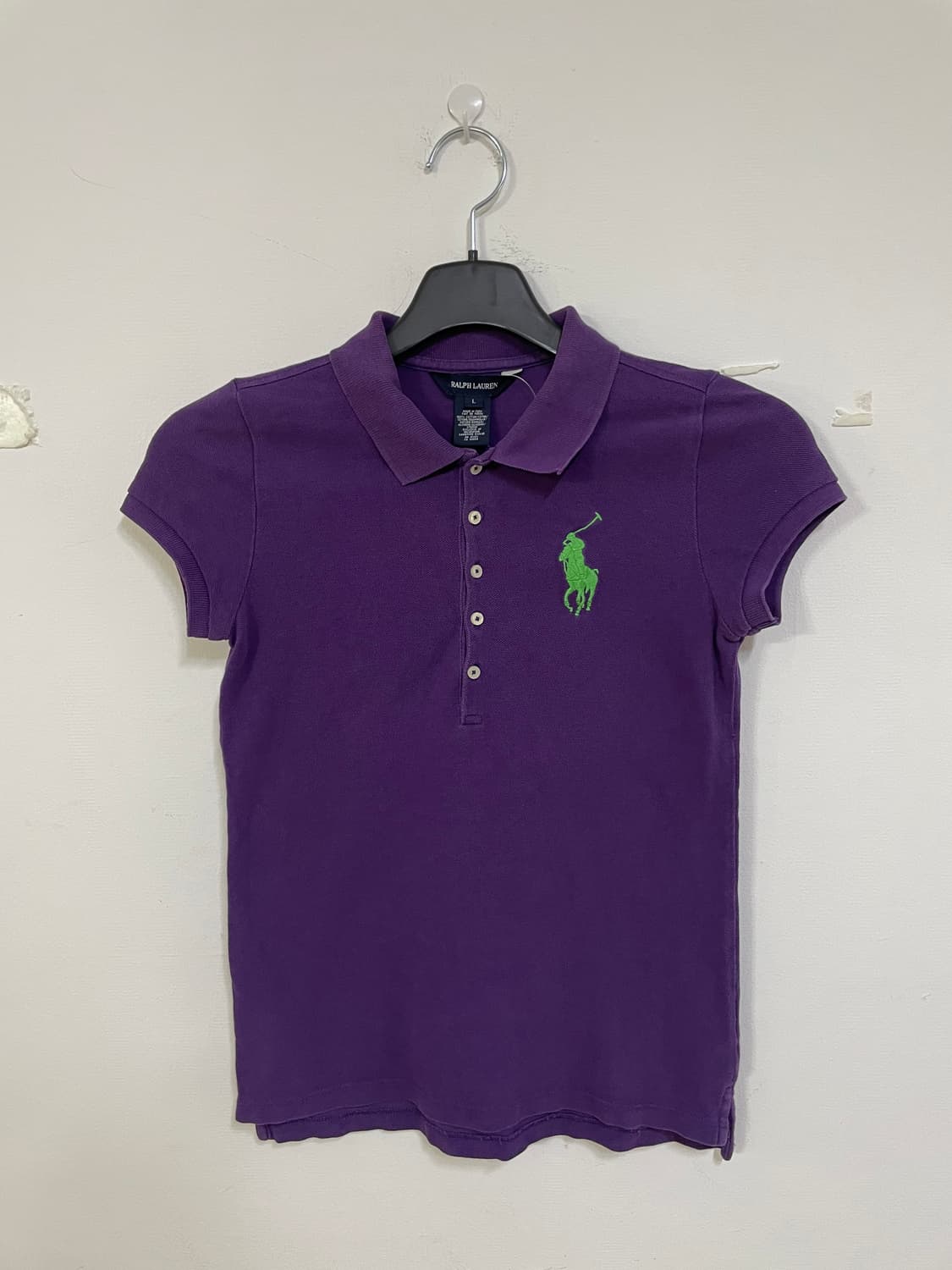 폴로랄프로렌 반팔 카라티 퍼플 상품이미지2