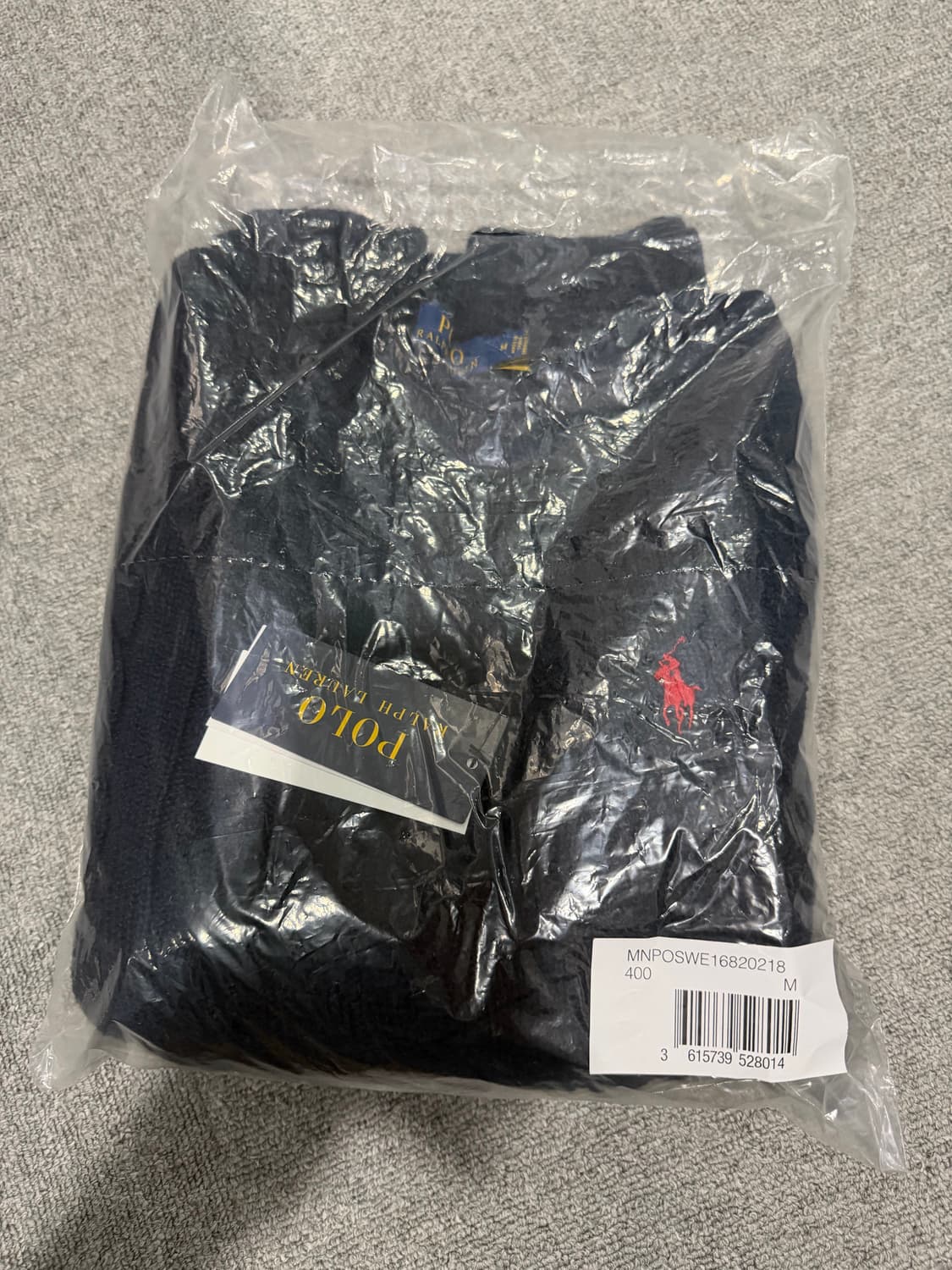 폴로 니트 네이비 상품이미지1