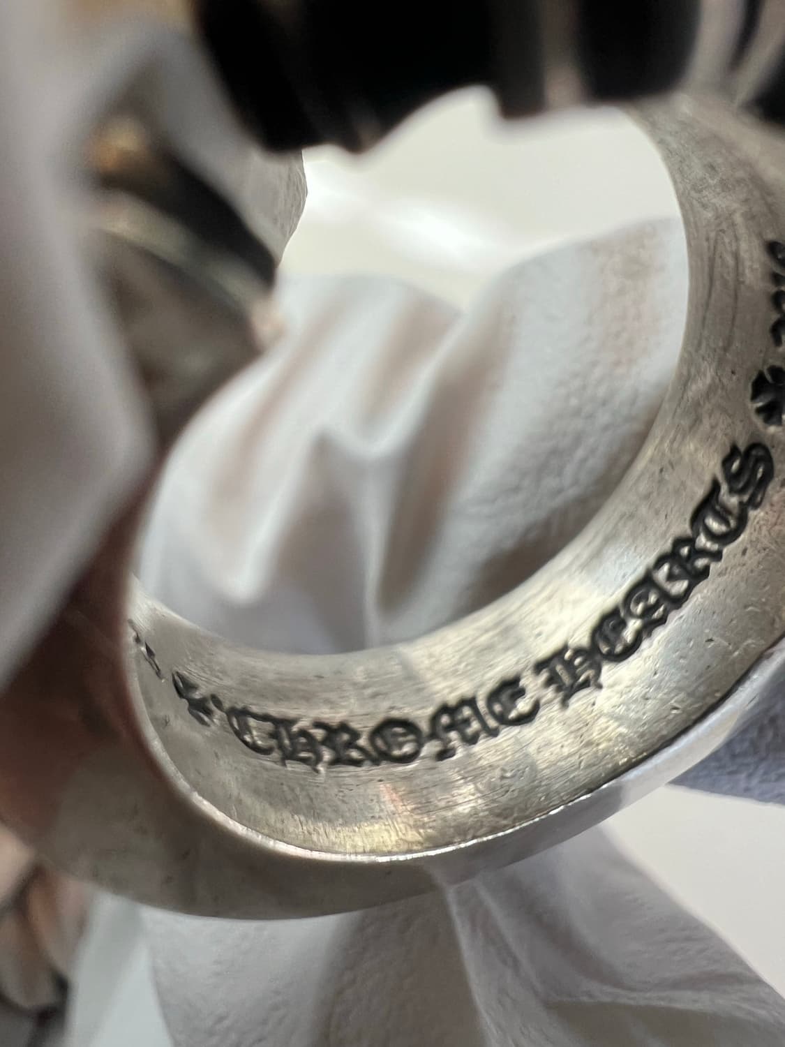 [us8] 크롬하츠 3ch 크로스링 상품이미지8