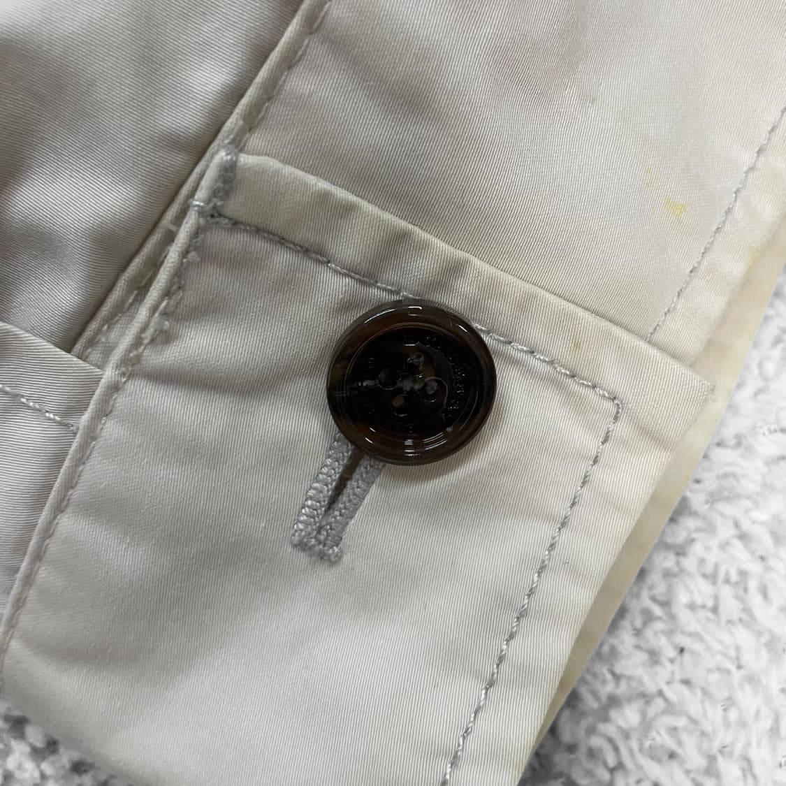버버리 Burberry 기마 자수 로고 블루종 자켓 베이지 상품이미지10
