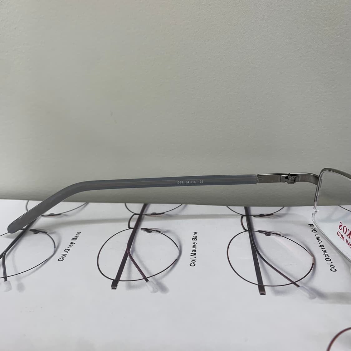 NIKOS 반무테 빈티지안경 상품이미지4