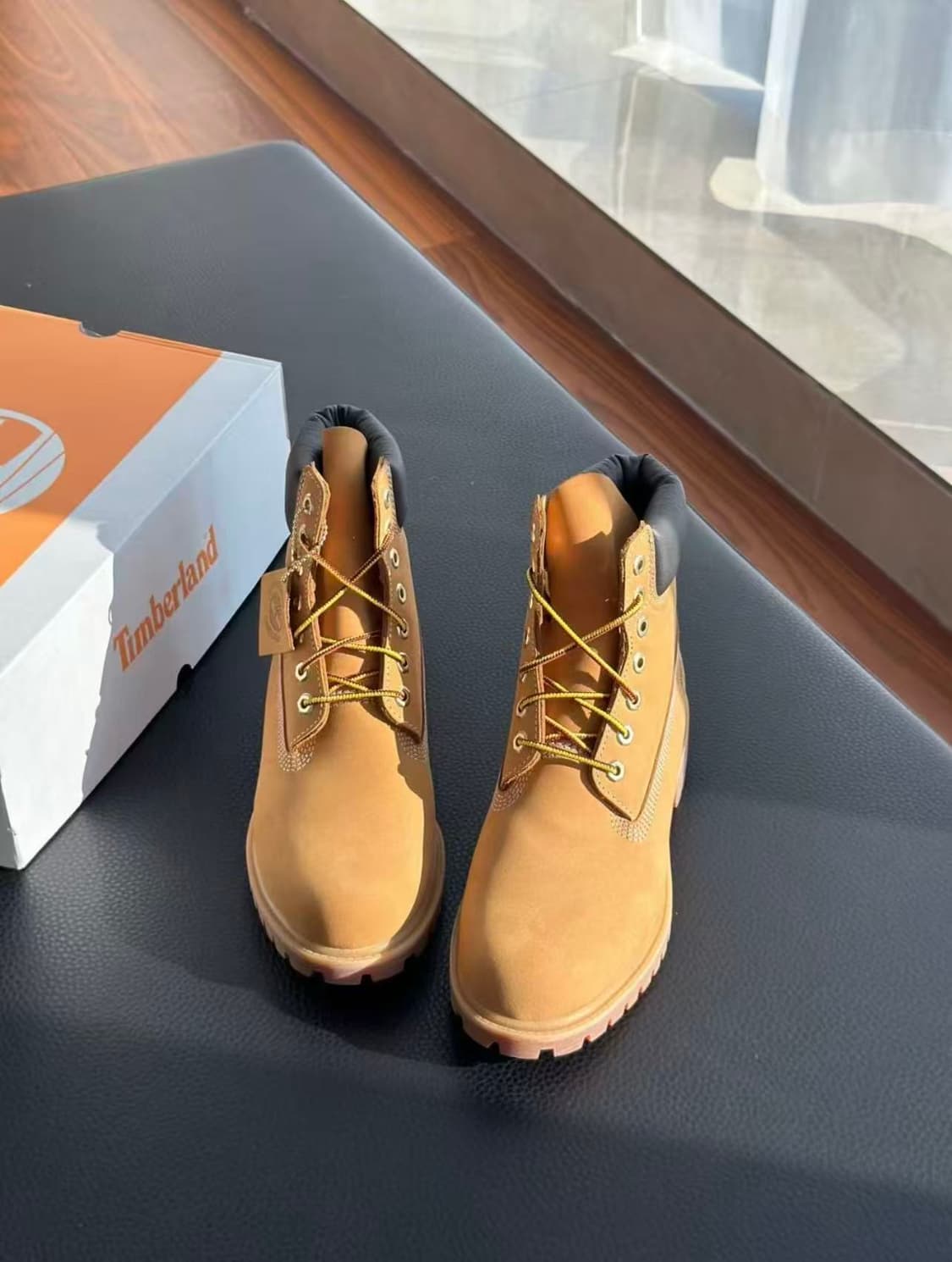 팀버랜드 프리미엄 6인치 워터프루프 부츠 위트 누벅 265mm 상품이미지2