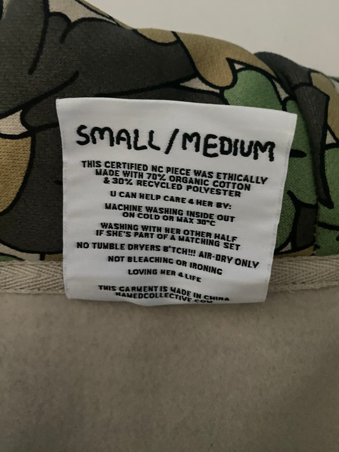 named collective 후드집업 그린 상품이미지6