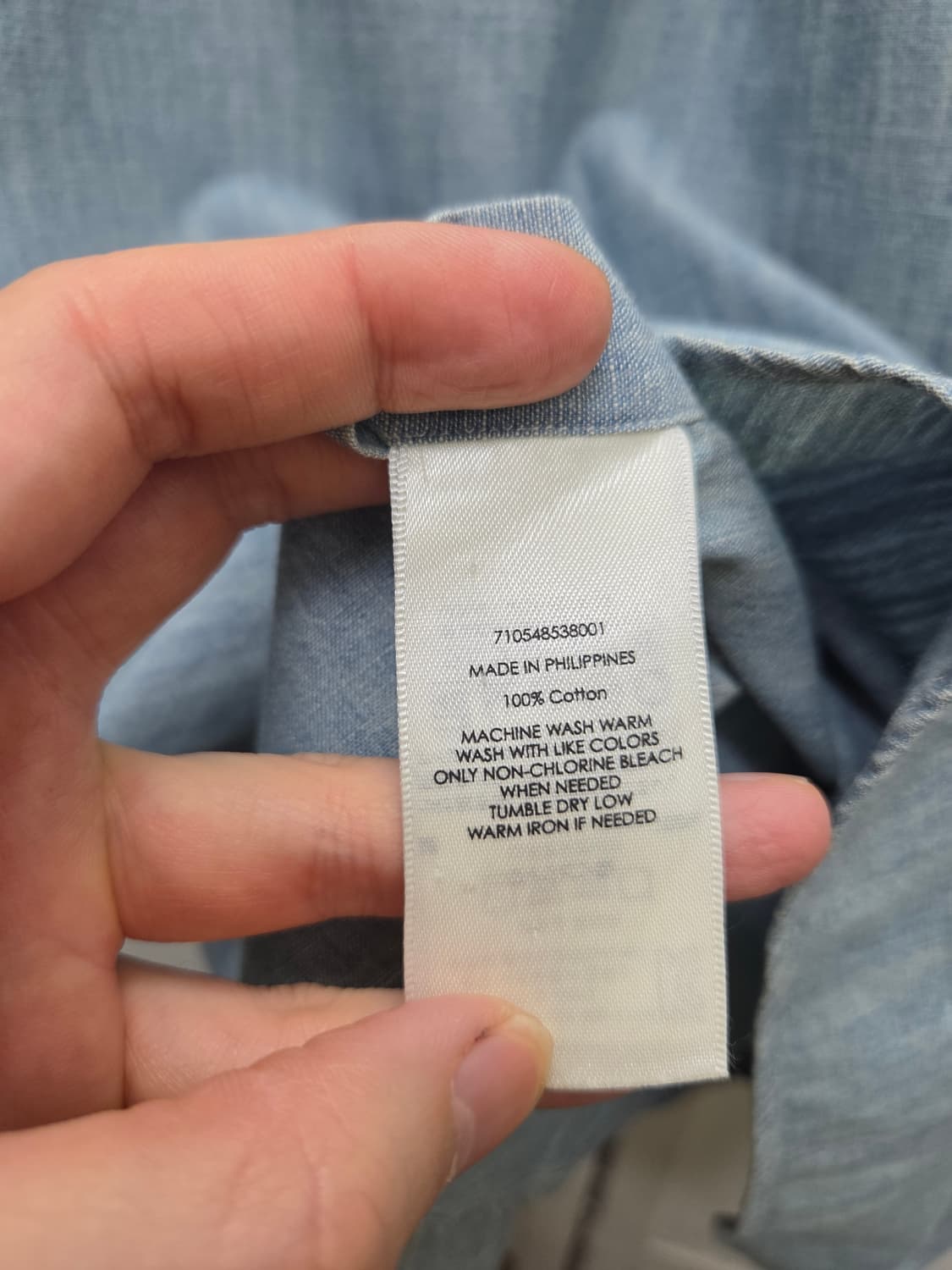 폴로 랄프로렌 샴브레이 셔츠 상품이미지6