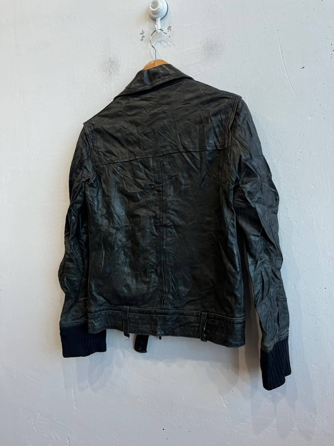 FACTOTUM 펙토텀 양가죽 레더 자켓 우먼즈 상품이미지2