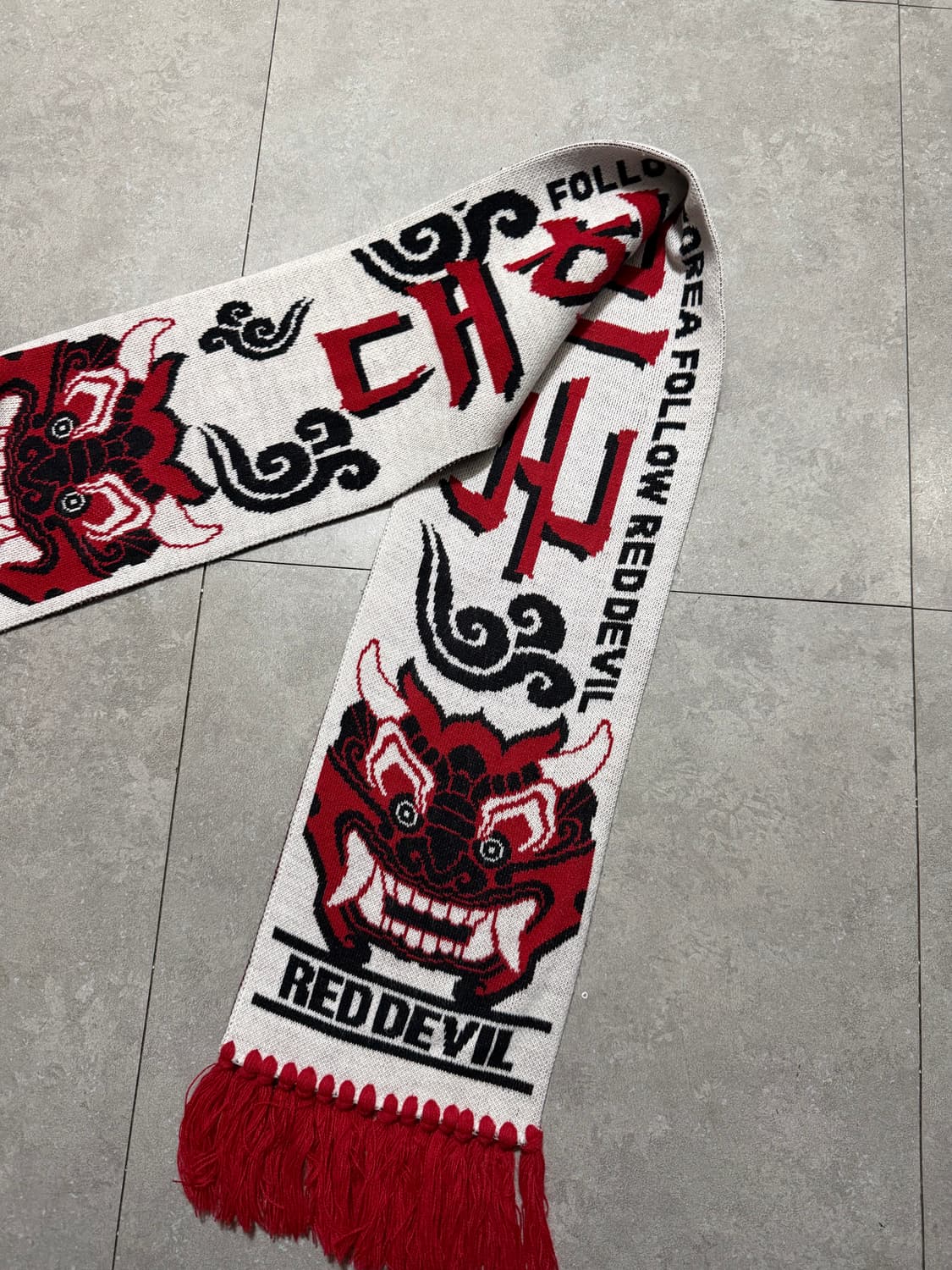 05 붉은악마 풋볼 빈티지 머플러  상품이미지5